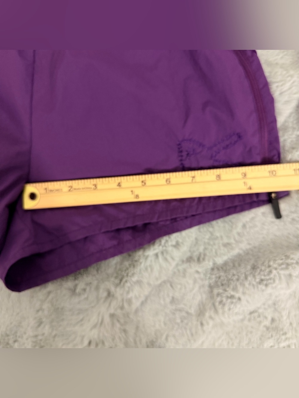 District Vision Nightshade Purple Lightweight Zippered Running Shorts small - Picture 16 of 16